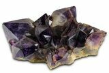 Deep Purple Amethyst Cluster - Congo #334177-2